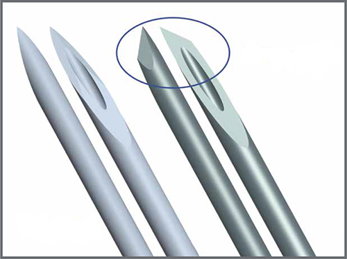 Форма игл DentalHiTec