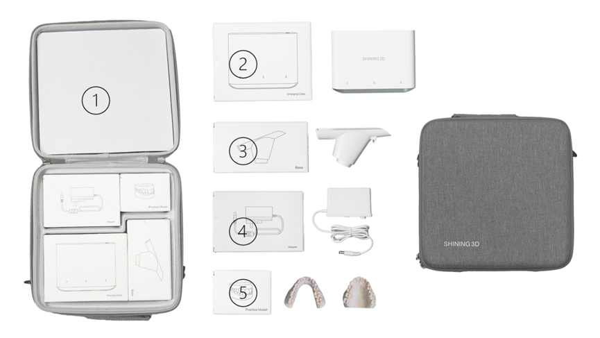 Сканер Aoralscan 3 Wireless комплектация 2 кейс