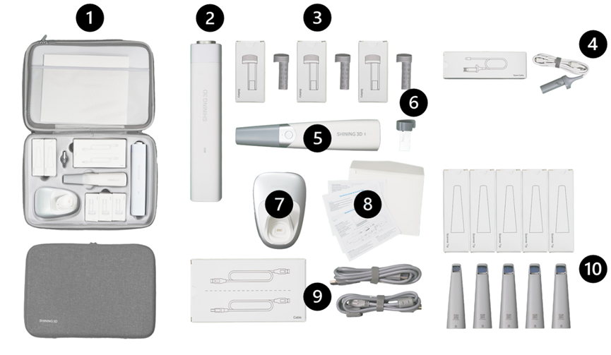 Сканер Aoralscan 3 Wireless комплектация