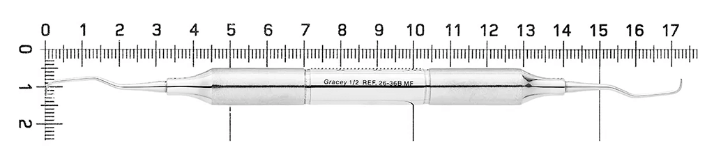 Кюрета парадонтологическая Gracey MF HLW линейка