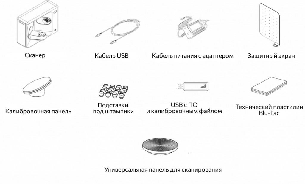 Медит 310 лабораторный сканер комплектация без пластины артикулятора